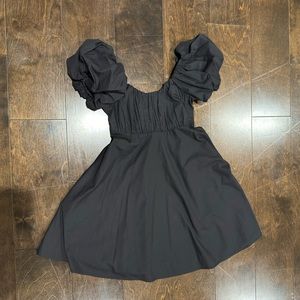 Abercrombie & Fitch Black Mini Dress